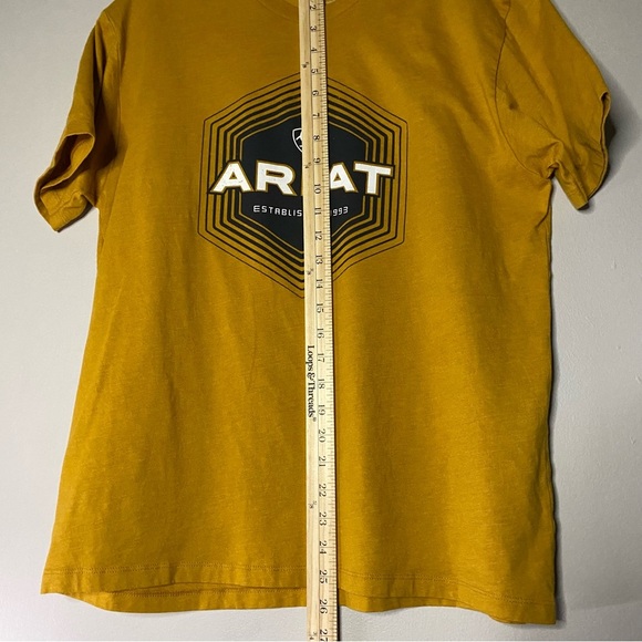 Ariat tshirt large yellow gold - Picture 6 of 6
